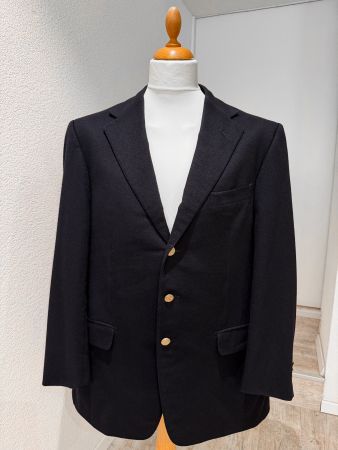 Bongénie Grieder Sakko 100% Kaschmir Schwarz Gr. 52