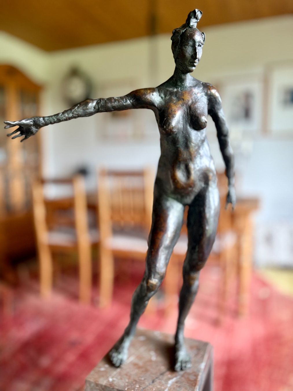 Sculture & Statue: Václav Jírovec "Zögernder Abschied" – Usato da Stüsslingen venduto da Ideur1 2