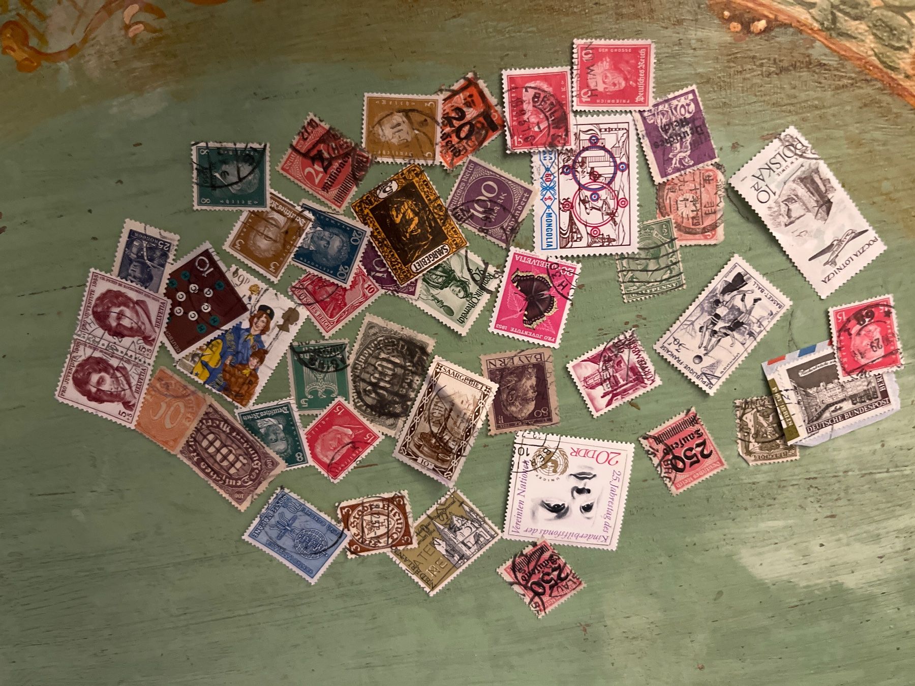 Tutti i francobolli: Lot 60: Lot mix mit Briefmarke – Usato da Chiasso venduto da AzenYa 1