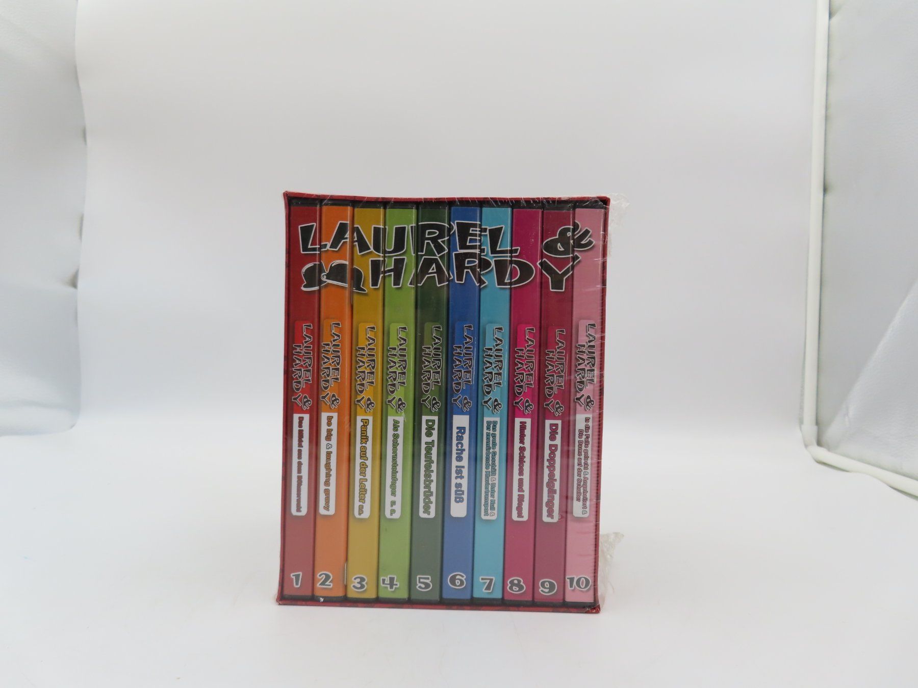 Tutti i DVDs: Laurel & Hardy 1&2 CDs je 10. Set – Usato da Reinach BL venduto da WBZ-Flohmarkt 2