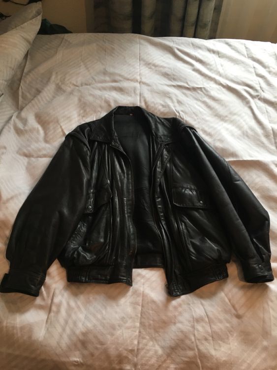 Giacche: Lederjacke schwarz – Usato da Belp venduto da Hornusser54