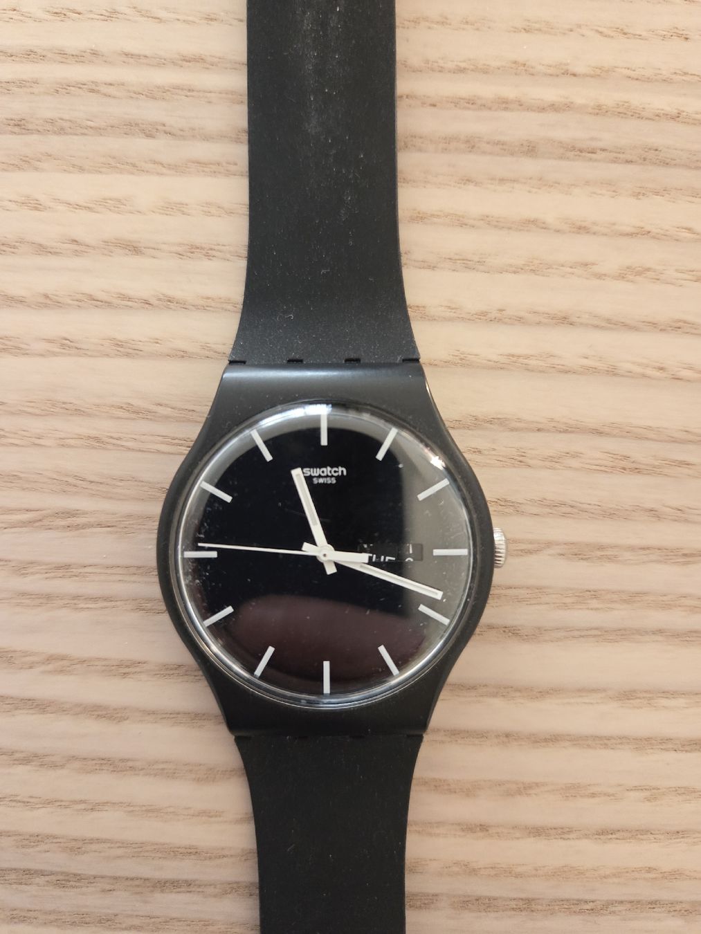 Swatch Orologi: Swatch Uhr, schwarz – Usato da Schlieren venduto da lou_syd08 1