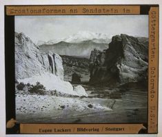 Glasdia USA Colorado: Garden of the Gods, um 1920