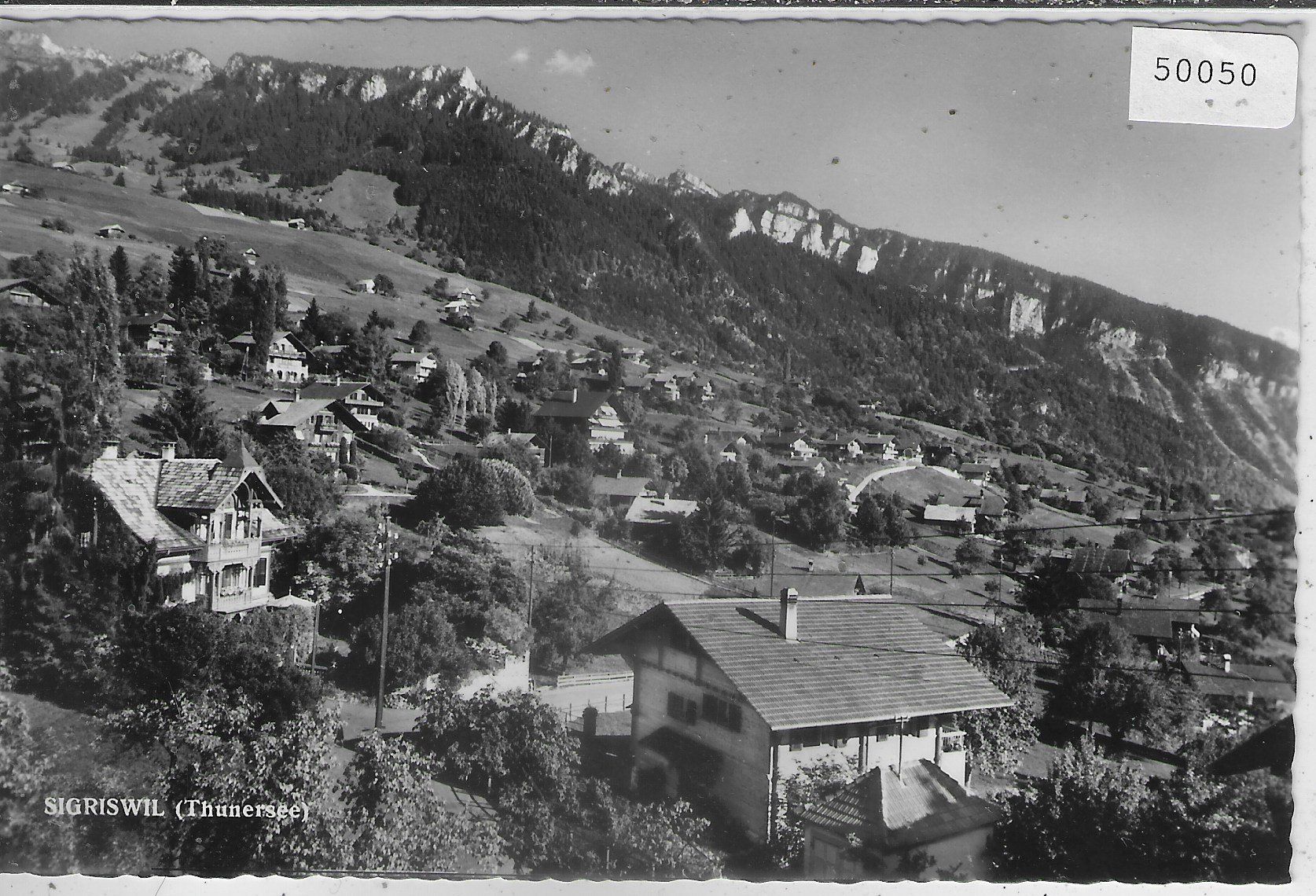 Cartoline postali: Sigriswil - Generalansicht – Usato da Ettingen venduto da Kartenplanet