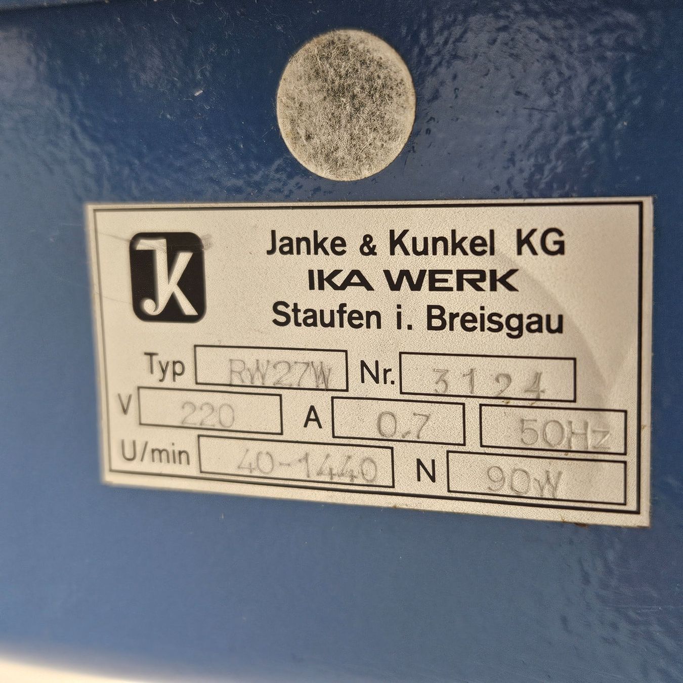 Accessori da laboratorio: IKA RW27W Überkopfrührer – Usato da Niederdorf venduto da LeptonAG_Labor 3