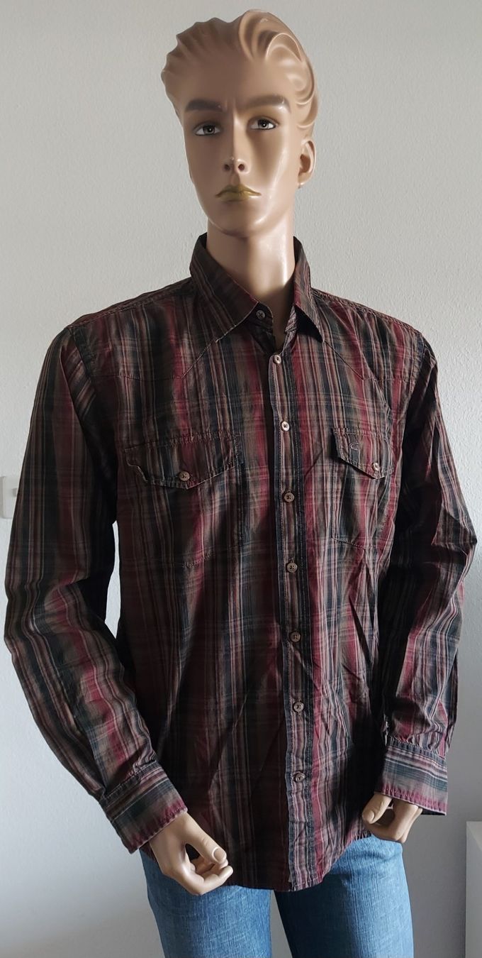 Camicie: Neues Camel Active Herren Hemd Gr. M – Nuovo e nell'imballaggio originale da Basel venduto da Mazzo84