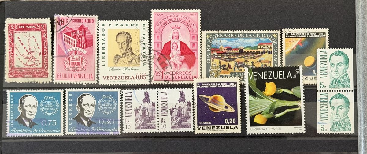 Tutti i francobolli: Timbrés - Venezuela – Usato da Petit-Lancy venduto da Solcarm 1