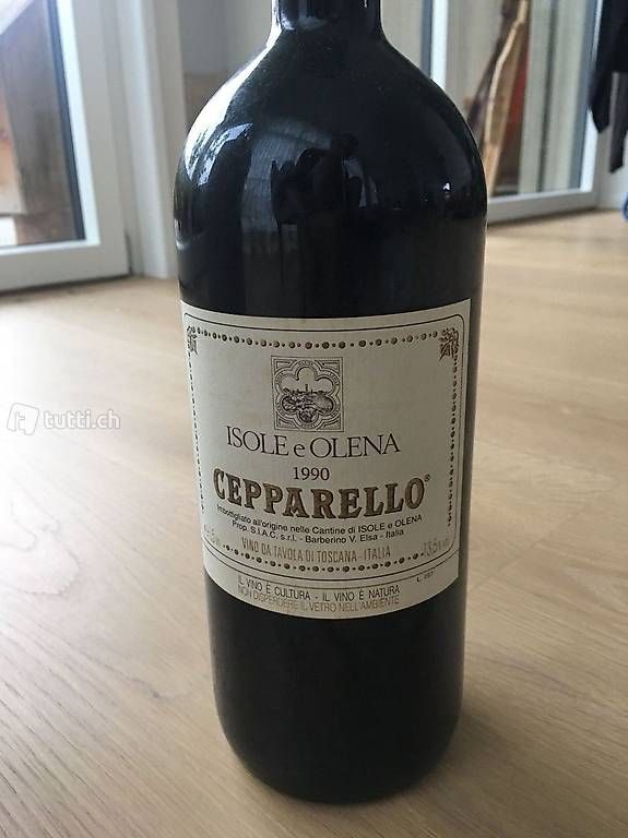 Vino: Isole e Olena Cepparello 1990 Magnum – Nuovo (secondo la descrizione) da Beinwil am See venduto da isole 2