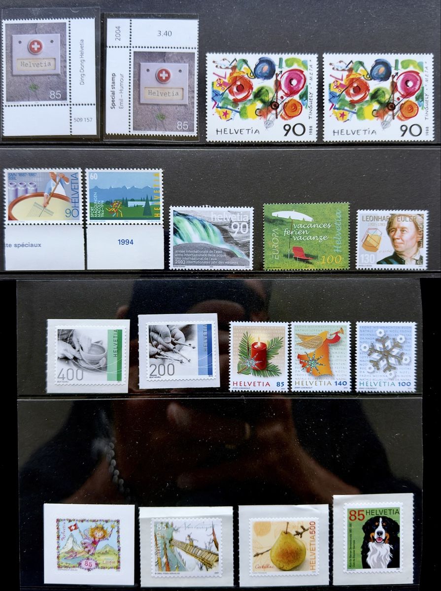 Alle Briefmarken: Frankatur CHF 100.- postfrisch – Neu (gemäss Beschreibung) aus Glattbrugg von Artos67