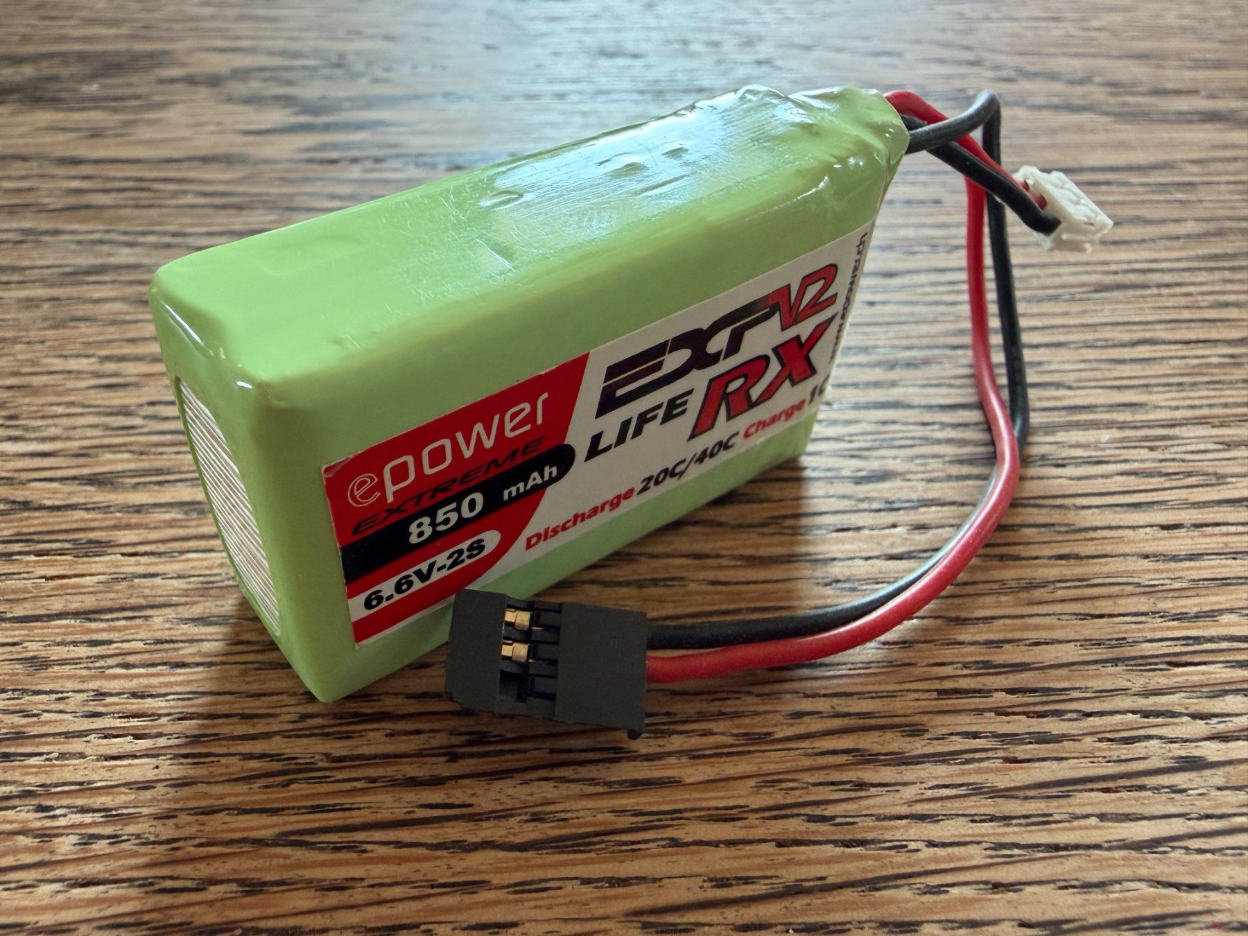 Akkus, Ladegeräte & Netzgeräte: Akku ePower EXP V2 Life RX 2S – Gebraucht aus Buchs AG von piegu