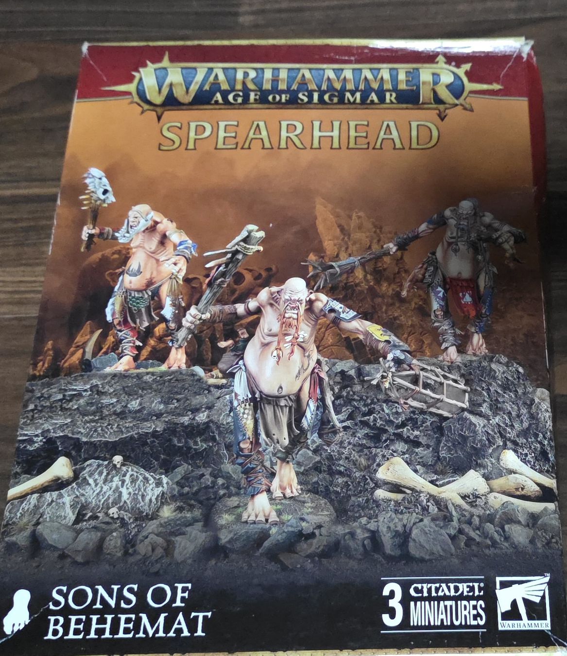 Kit di modellismo & Modellini statici: Warhammer : Fils de Behemot, AOS – Nuovo (secondo la descrizione) da La Chaux-de-Fonds venduto da Oxydro