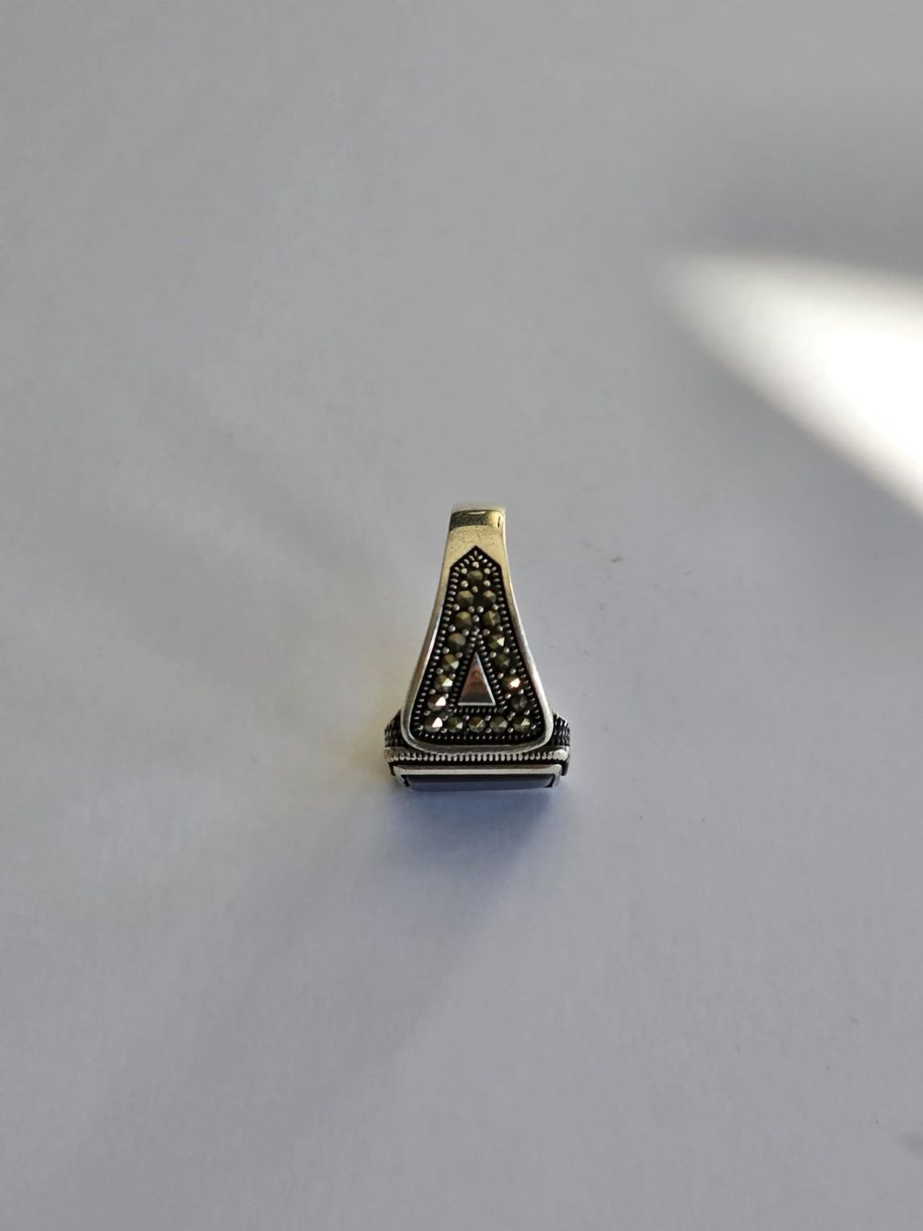 Ringe: Bague en argent, Onyx, taille 59 – Neu und originalverpackt aus Neuchâtel von NIDAVELIR 2