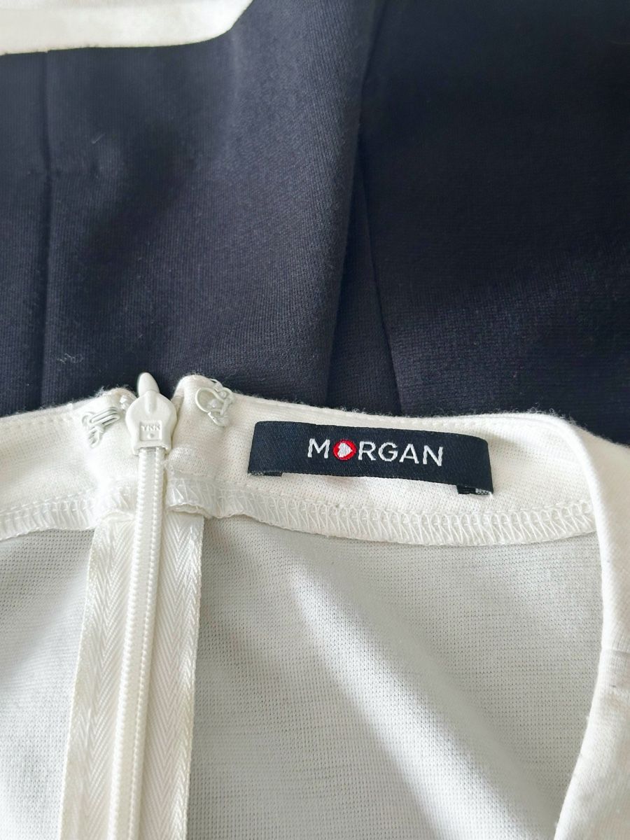 Morgan Vestiti: Morgan Kleid, Schwarz/Weiss, Gr. 40/42 – Usato da Eglisau venduto da Brewster1 3