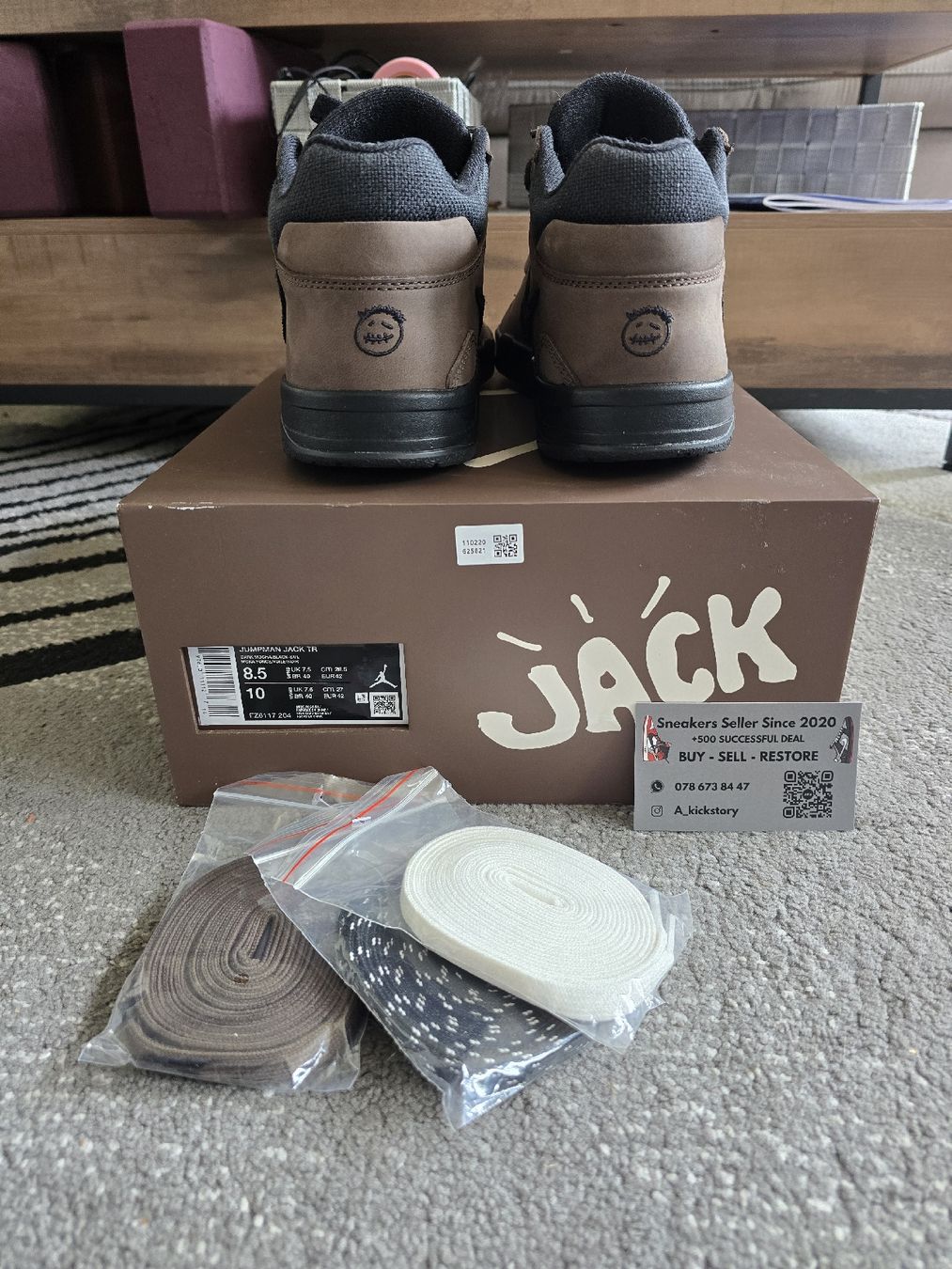 Scarpe da uomo: Jumpman Jack mocha  – Nuovo (secondo la descrizione) da Bôle venduto da A_Kickstory 4