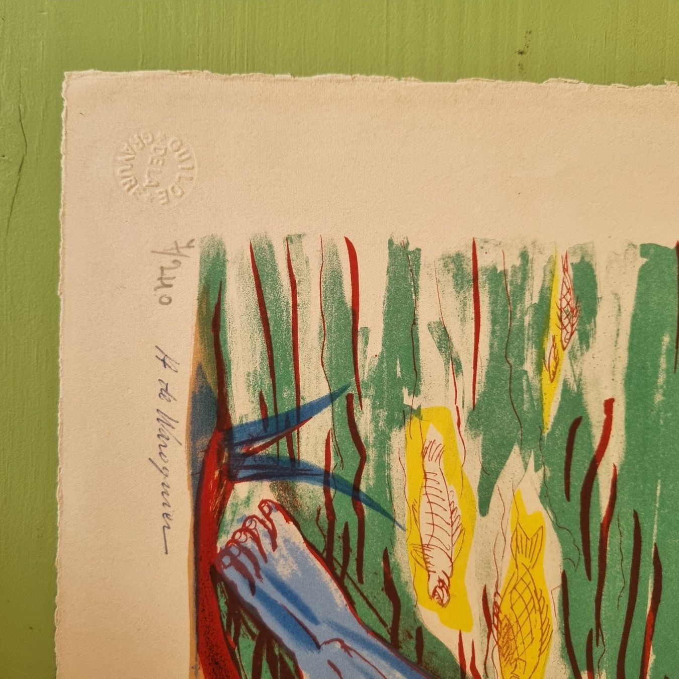 Grafica & Litografie: Henry de Waroquier Litho, Sammlung, Auflösung, Schnäppchen – Usato da Kollbrunn venduto da AKM-ART 2