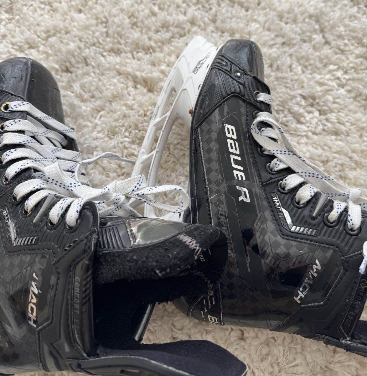 Bauer Pattini da ghiaccio: Bauer Schlittschuhe Supreme Mach – Usato da Galgenen venduto da Sotili 3