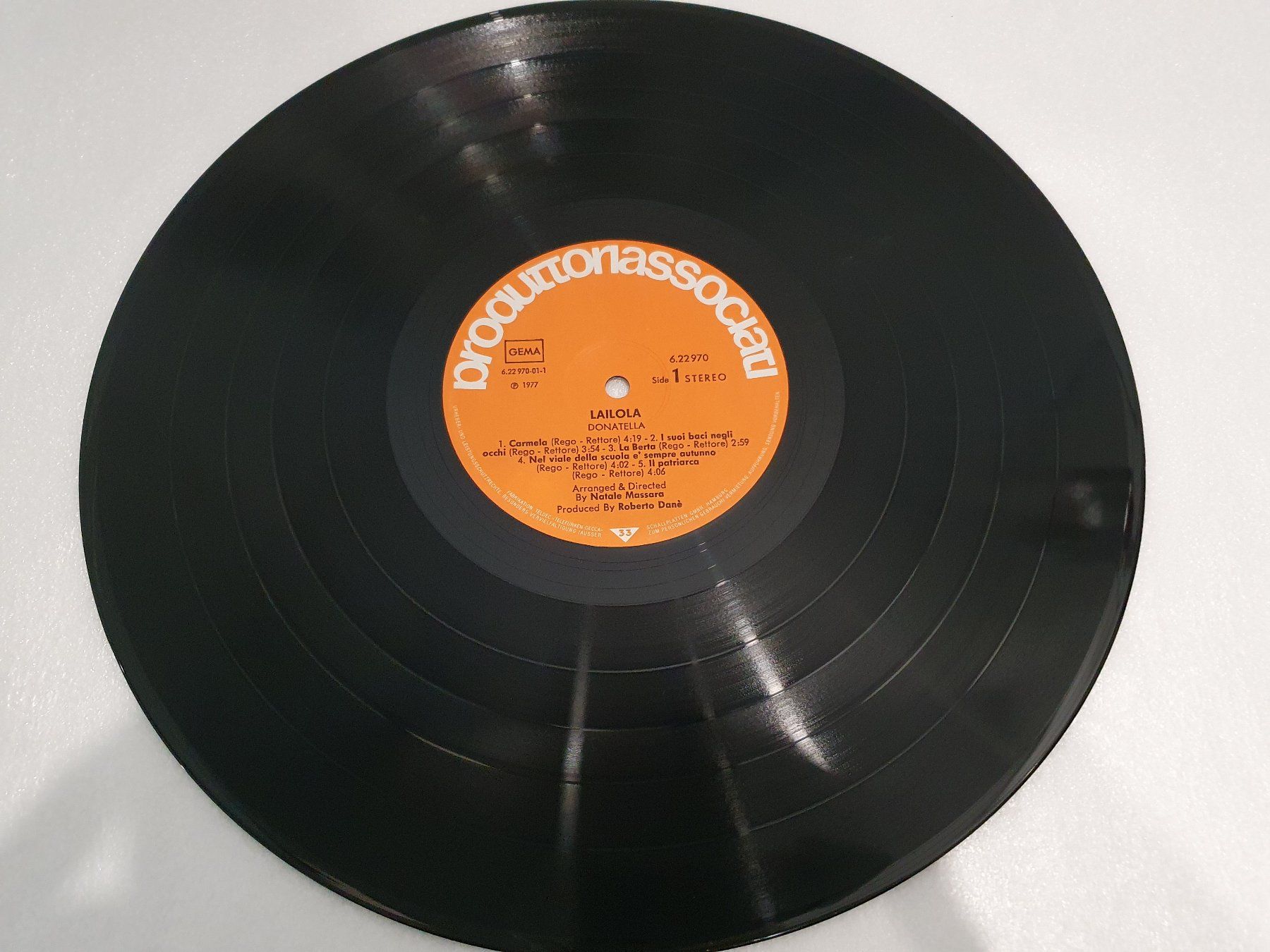 Dischi in vinile: Donatella – Lailola – Usato da Uster venduto da Vinyl-Leidenschaft 2
