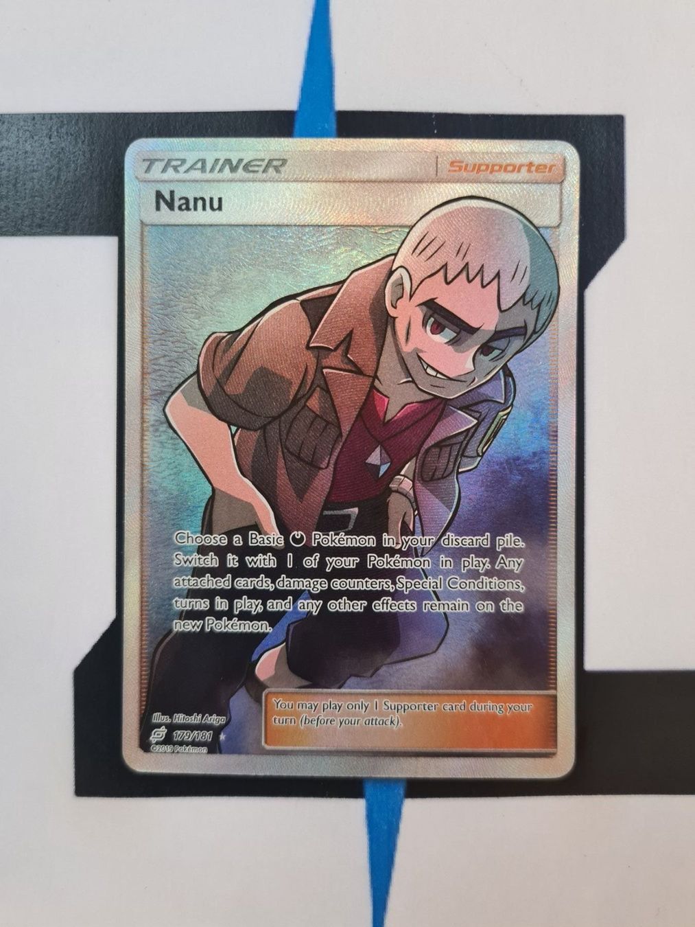 Pokémon Carte collezionabili: Nanu TEU179 EN EX – Nuovo (secondo la descrizione) da Basel venduto da Zadoys