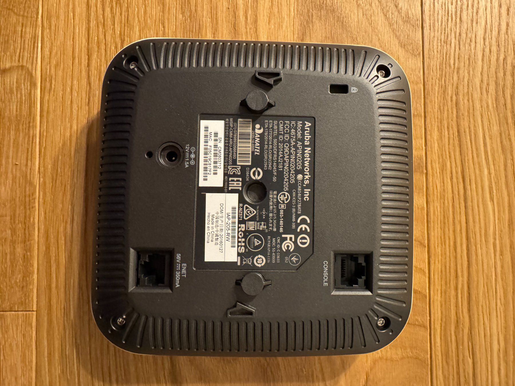 Aruba Wlan: Aruba Instant AP 205 WLAN-Access Point – Gebraucht aus Olten von nikefella 1