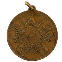 Schützenmedaille ZH 1895 Eidg. Schützenfest in Winterthur R