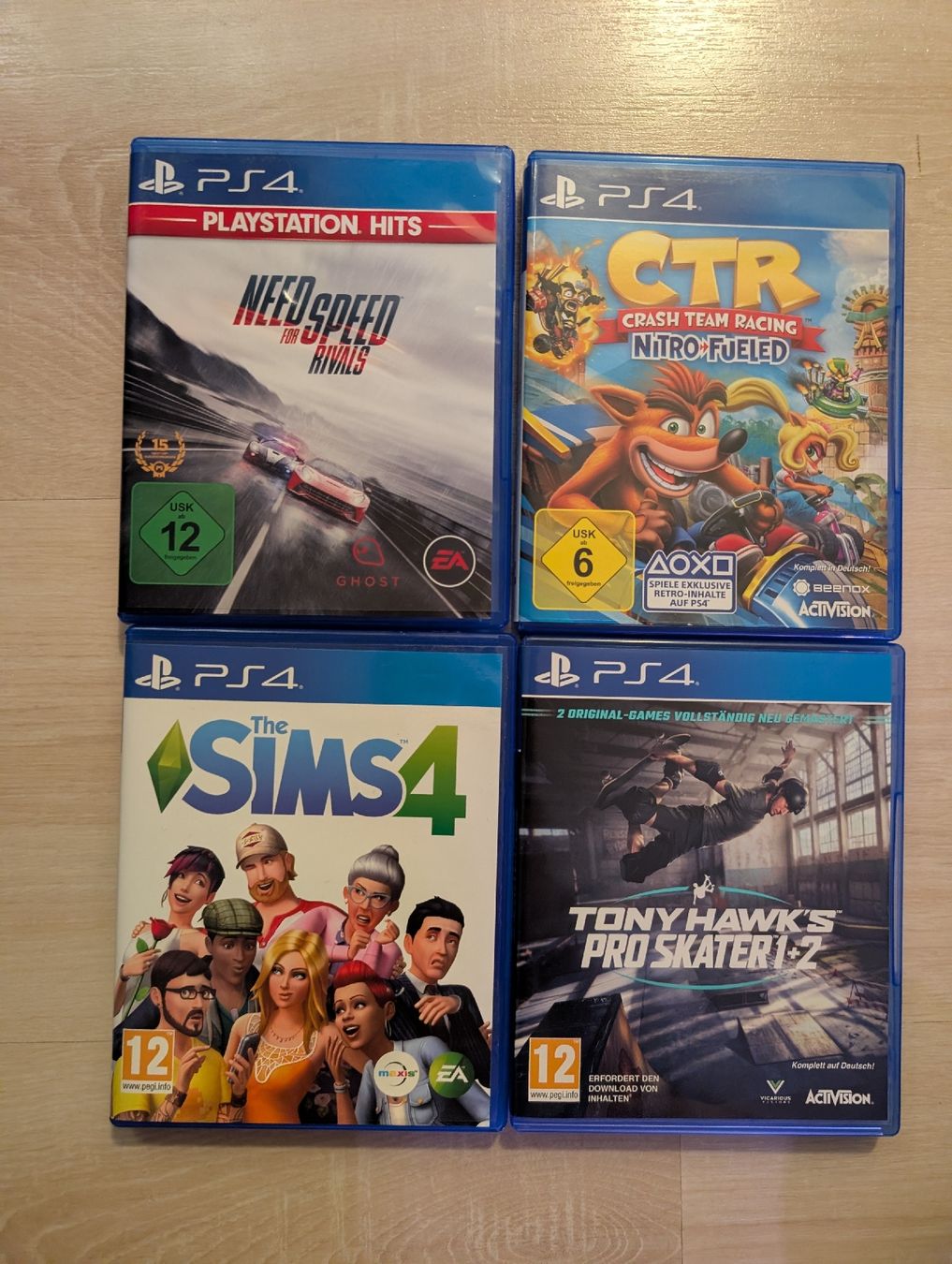 Sony Consoles: PS4 Slim 1 TB – 2 Controller + 4 Games, Systemsoftware 11.0 – D'occasion à Oberdorf SO par Liberty512 2