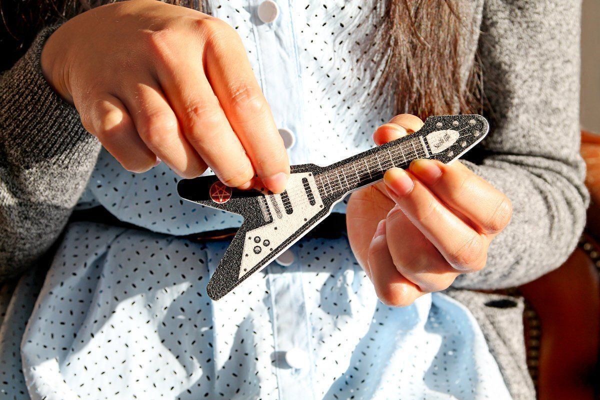 Manicure: Nagelfeilen Gitarren 12er-Set – Nuovo e nell'imballaggio originale da Schwyz venduto da mucholoco 4