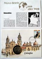 Münzbrief Kolumbien 🇨🇴 1985