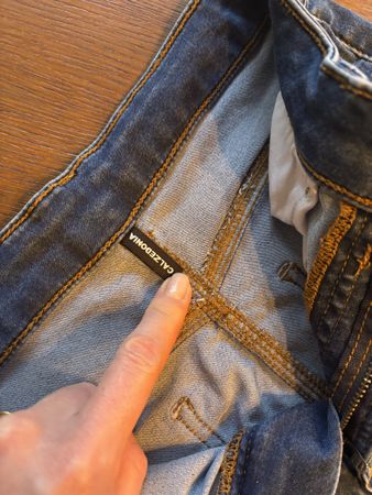 Calzedonia Jeans Damen Blau Groesse M guter Zustand