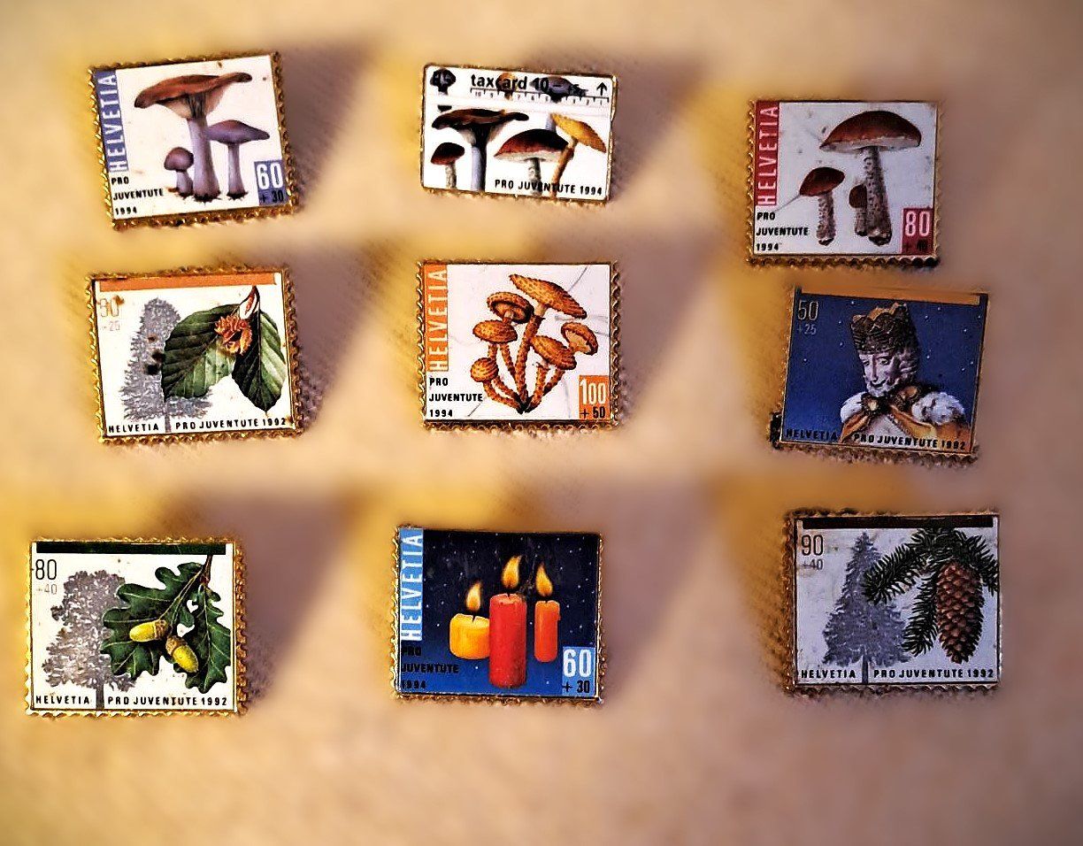 Plaketten & Abzeichen: Pins Pro Juventute 1992 und 1994 – Gebraucht aus Zürich von leachim321
