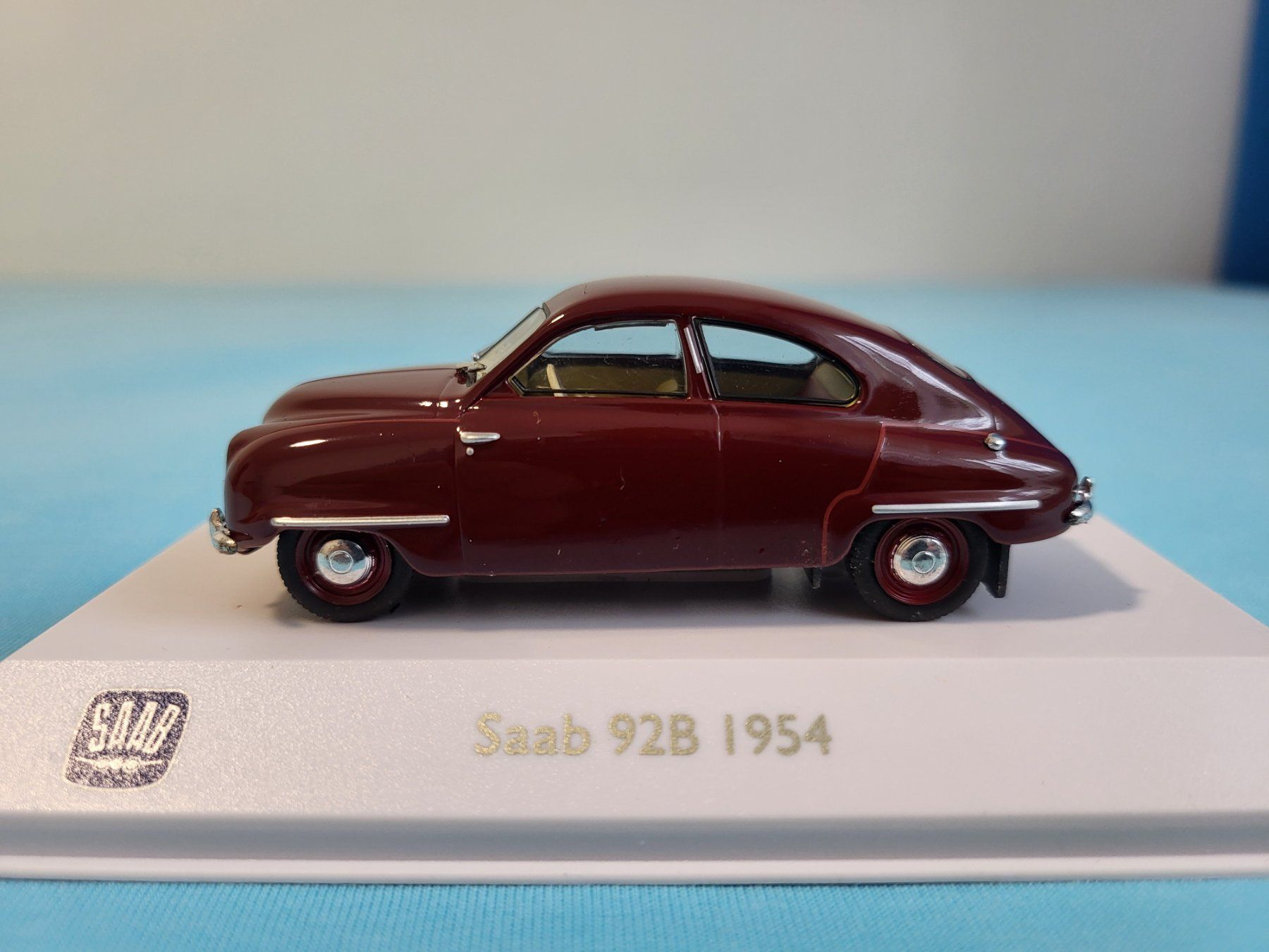 Saab Modellautos: SAAB 92B, 1954 – Neu (gemäss Beschreibung) aus Glattbrugg von PhilKrill 1
