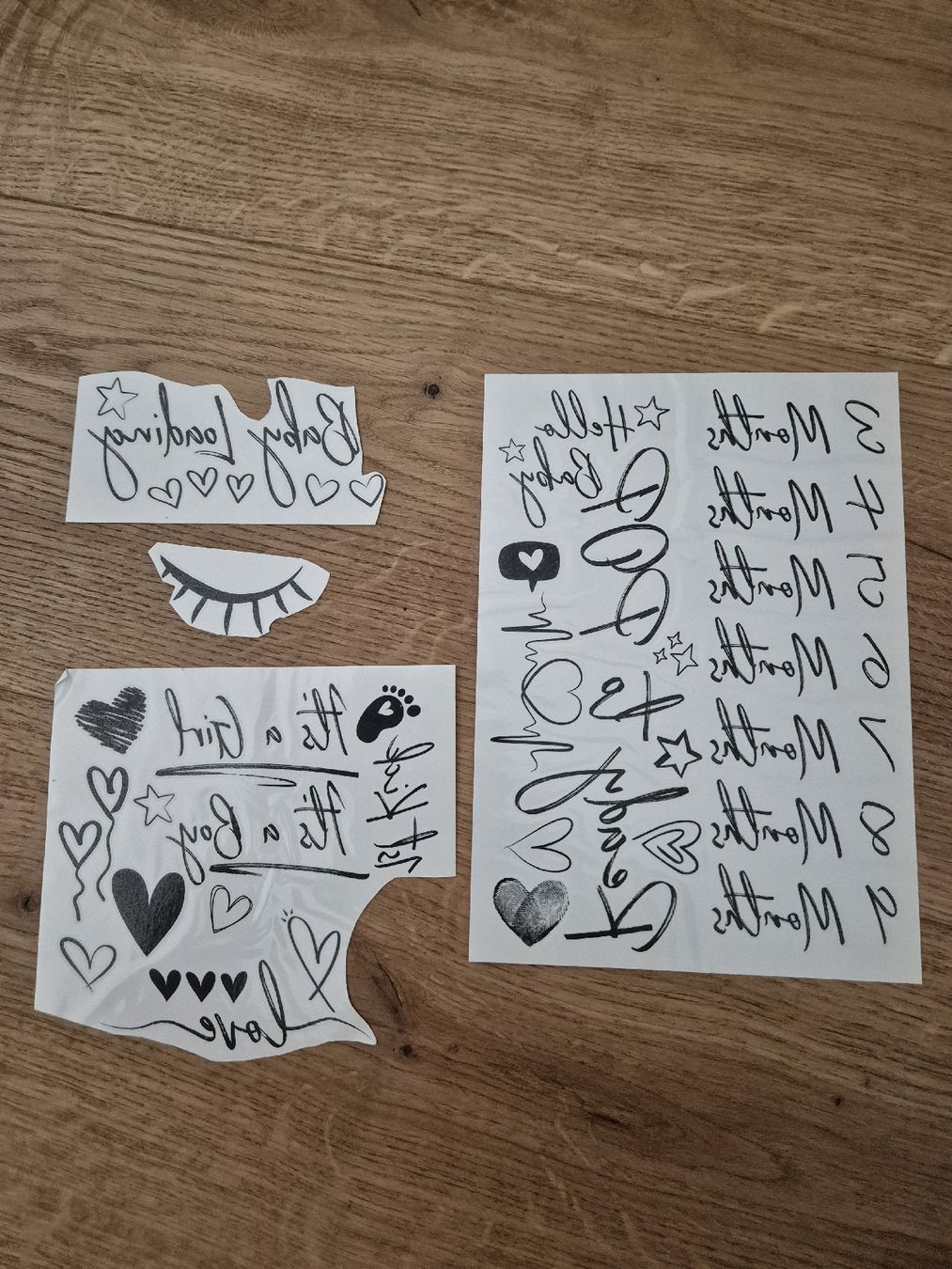 Babyphones: Babybauch Tattoos – Gebraucht aus Baar von braggis