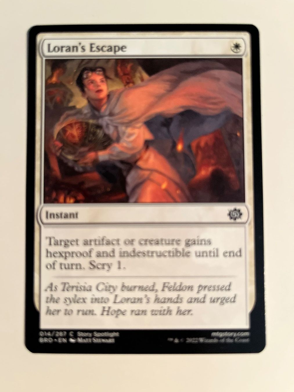 Magic The Gathering Carte collezionabili: 1 x Loran's Escape - Magic: The Gathering - MtG – Usato da Kriens venduto da Shadi1980