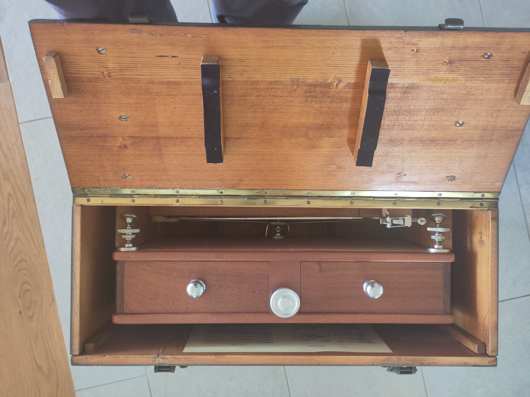 Accessori da laboratorio: Schweizer Armee Apothekenwaage – Usato da Aarwangen venduto da Riverman 4