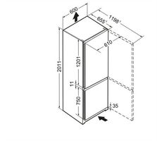 Frigo Congelatore combinato Liebherr