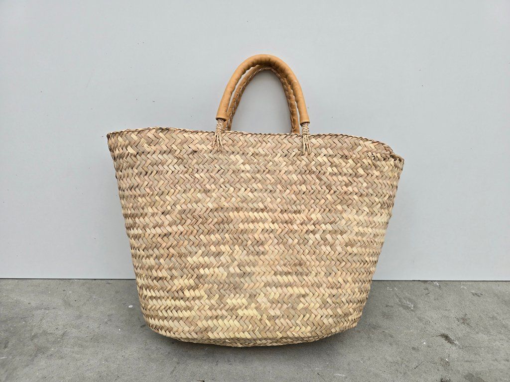 Altro per la casa: Korb: Shopper oval sand/gelb-ANGEBOT – Nuovo (secondo la descrizione) da Romanshorn venduto da Rachacha