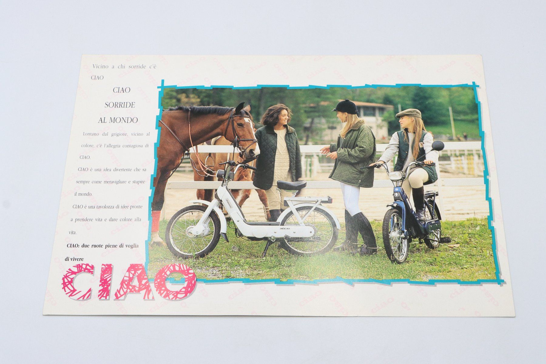 Piaggio Documenti: Piaggio Ciao PX / Accessori 1990 Prospektblatt – Usato da Bühl b.Aarberg venduto da Collectorpassions 2