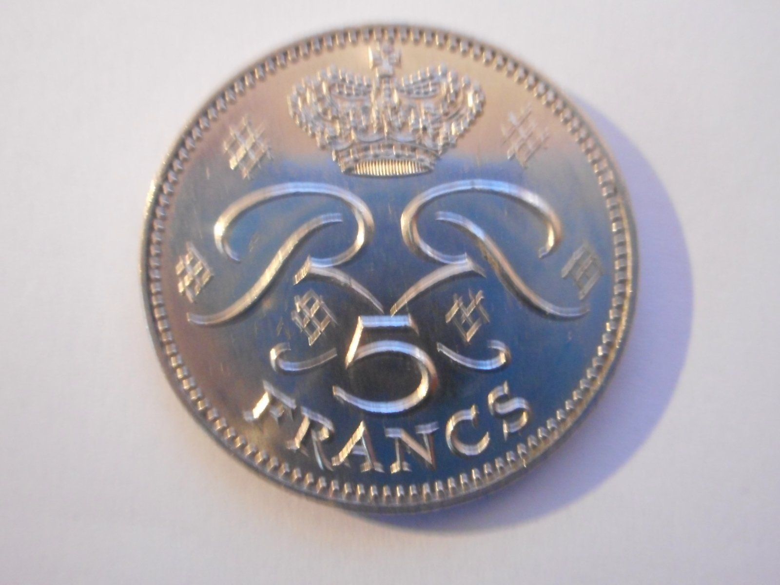 Tutti le monete: 1982    5 Francs Monaco  unz – Nuovo (secondo la descrizione) da Kriegstetten venduto da pizlad2010