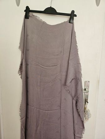 Emporio Armani Schal, Farbe Grau, made in Italy