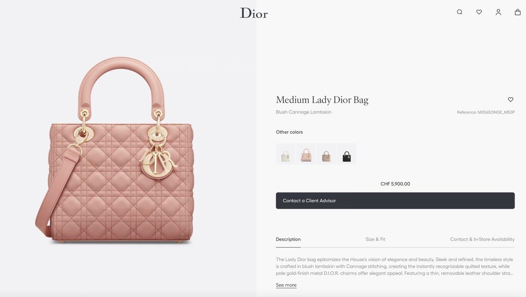 Dior Taschen für Damen: Originale Dior Lady Medium Handtasche – Gebraucht aus Kastanienbaum von swi_8n56 4