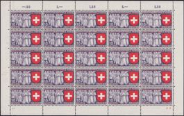 1939, Nr.219 (Berufszweige) Bogen postfrisch **. Kat: 25.-