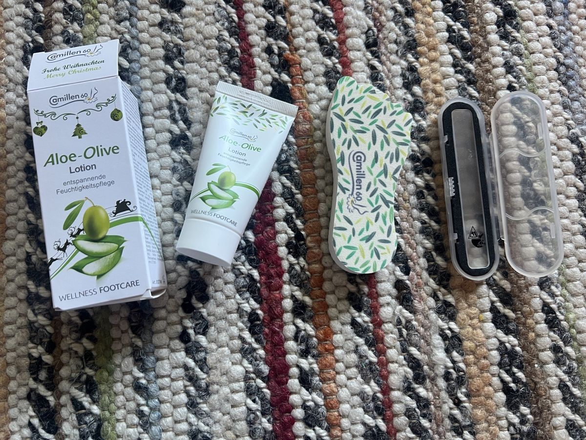 Camillen 60 Fusspflege Set mit Glasfeile und Lotion (Neu und  originalverpackt) in Wohlenschwil fr CHF 8  mit Lieferung auf Ricardo  kaufen
