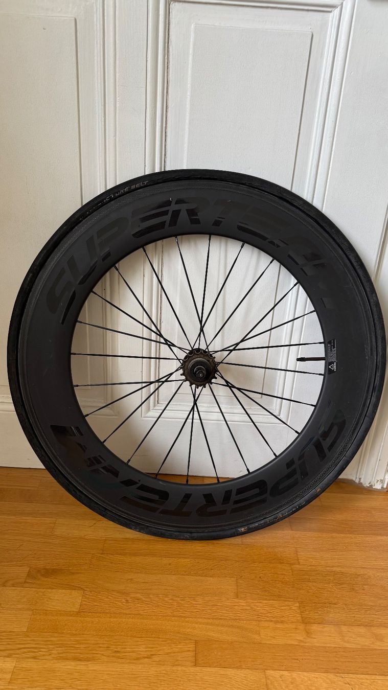 Pneumatici & Ruote complete: Superteam 88mm Carbon Hinterrad, 130mm – Usato da Basel venduto da wan_f9q6 1