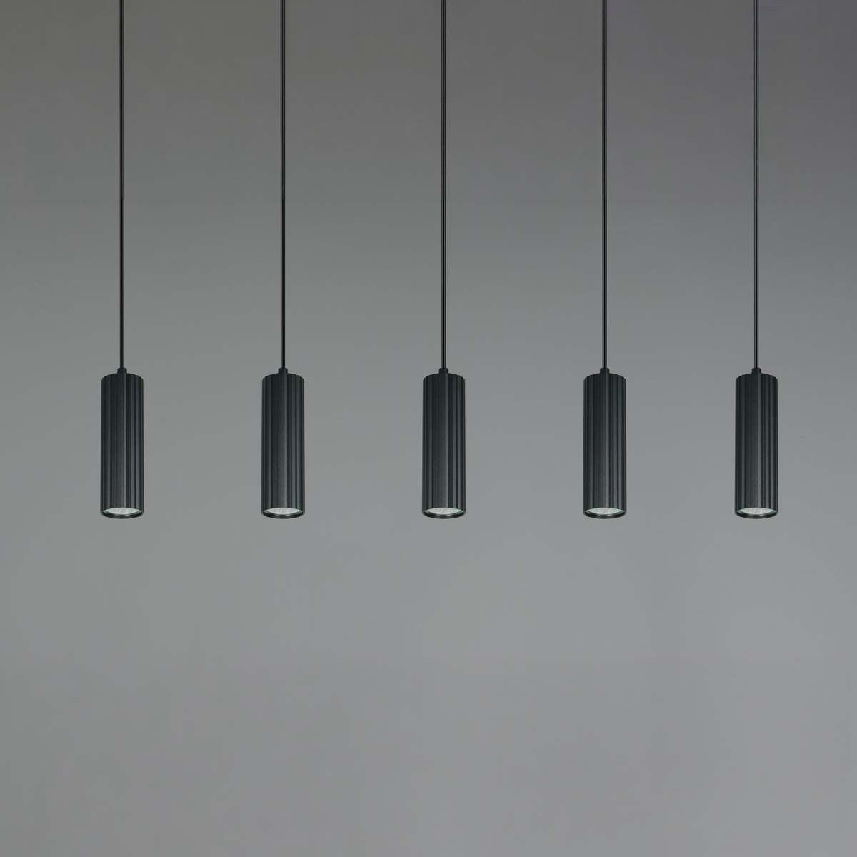 Lampadari & plafoniere: Pendelleuchte, Schwarz, 85 cm x 9 cm – Nuovo (secondo la descrizione) da Kreuzlingen venduto da Smart-Light 5