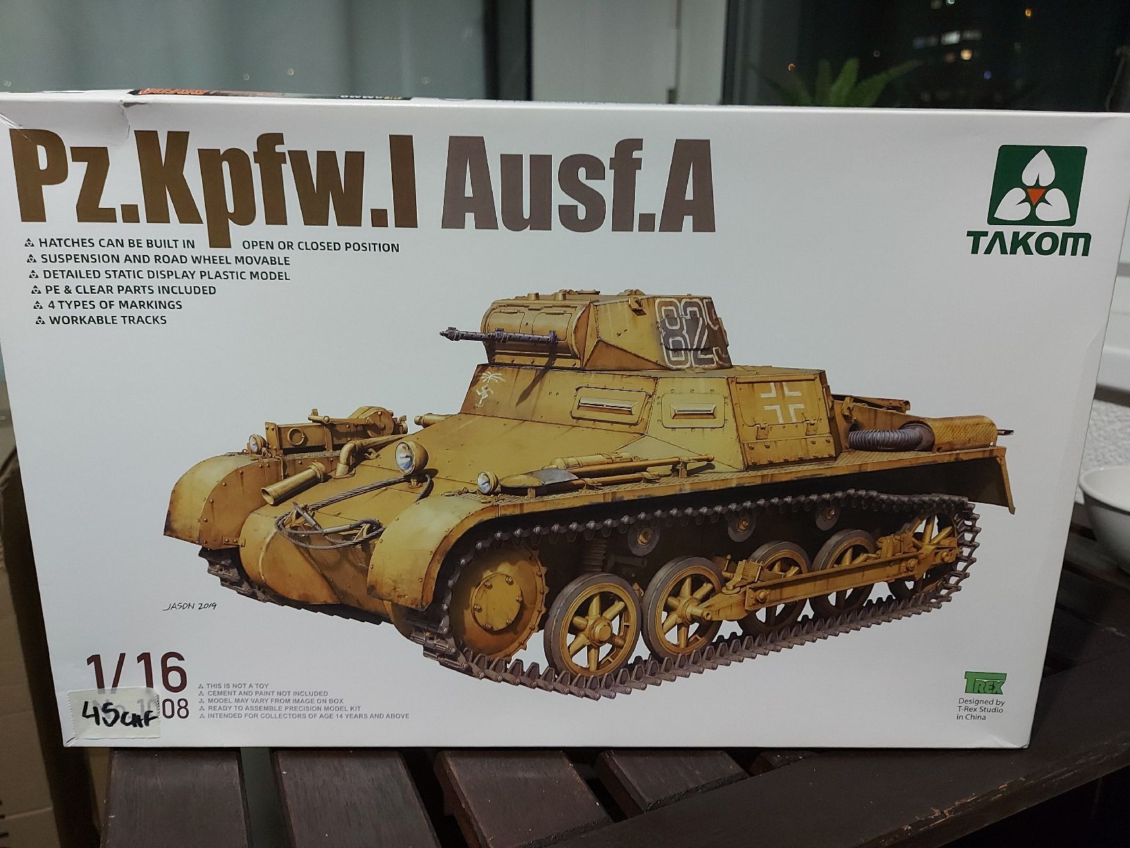 Modellbausätze & Standmodelle: Pz.Kpfw.I Ausf. A – Gebraucht aus Baden von thailega