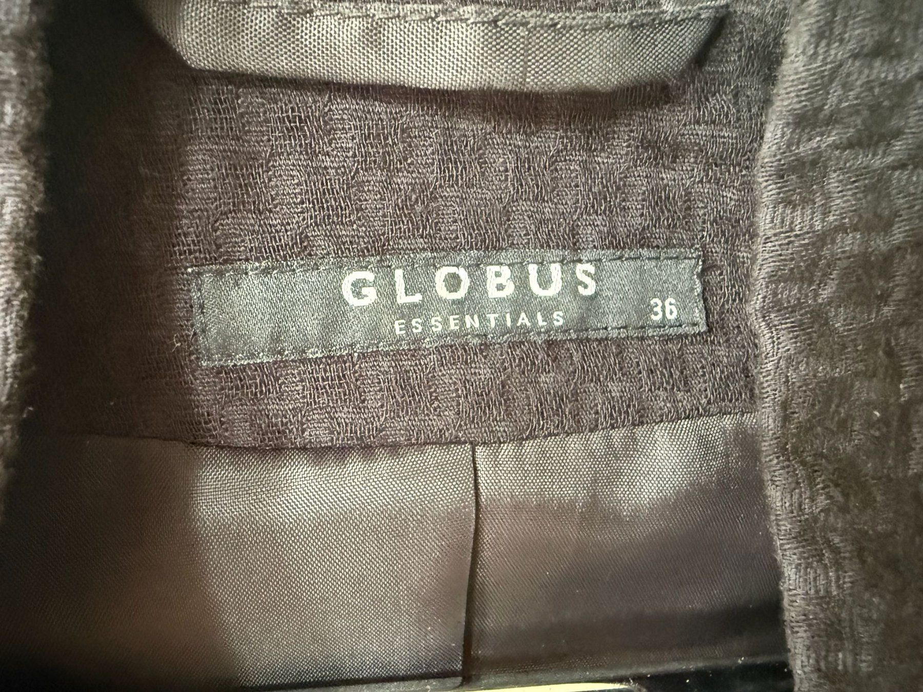 Globus Giacche: Blazer Globus, schwarz, Grösse 36 – Usato da Egg b. Zürich venduto da Patrick107 2