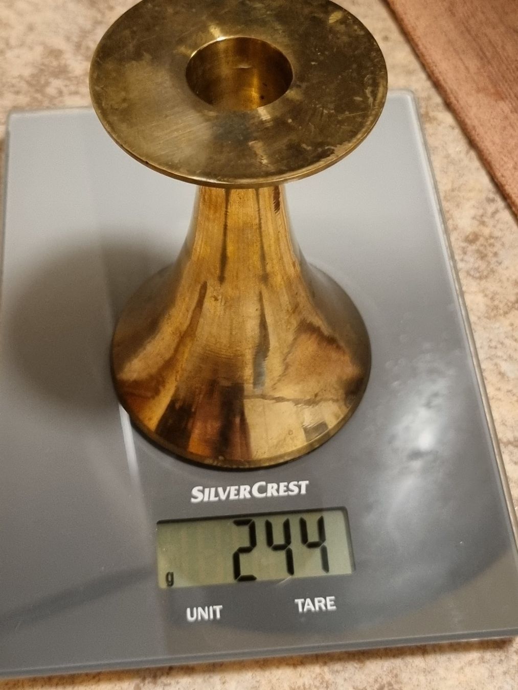 Portacandele: Messing Kerzenständer Vintage 11cm – Usato da Scharnachtal venduto da devin03 2