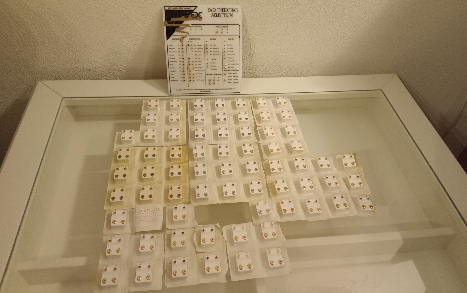 Orecchini pendenti & Orecchini a lobo: Ohrstecker Set, steril & nickelfrei! – Nuovo (secondo la descrizione) da Mollis venduto da 5903philipp