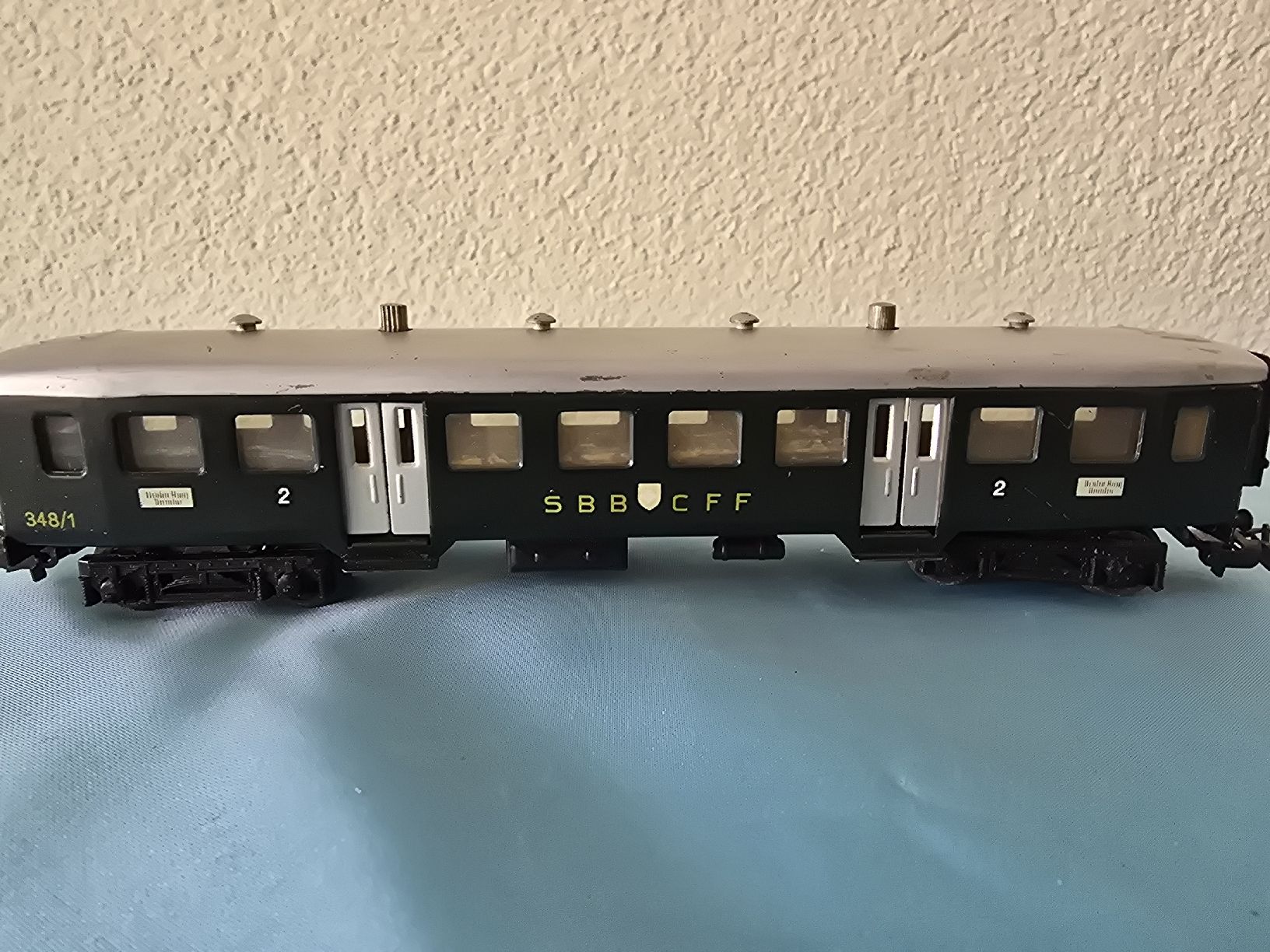 Märklin Modellini di ferrovie: Märklin  Wagen 348/1 Spur H0 – Usato da winterthur venduto da Sammlerecke 1