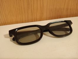 RealD 3D Brille für Kinobesuche Schwarz