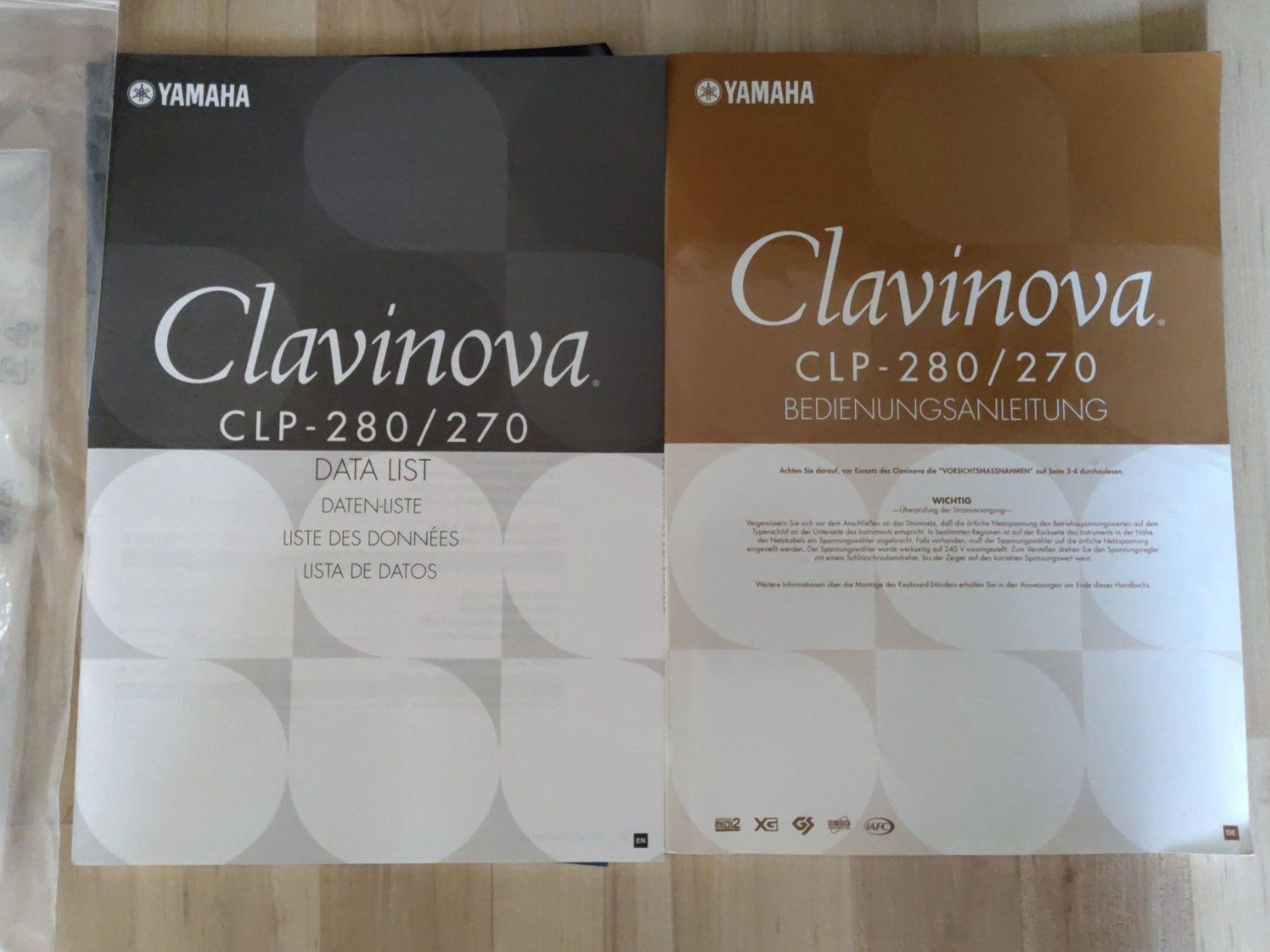 Yamaha Strumenti musicali: Clavinova CLP 280 / Digitalpiano – Usato da Liebefeld venduto da mk00q982 7